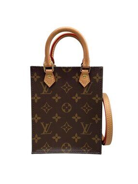 Louis Vuitton Shoulder Bag Petite Sac Plat Monogram